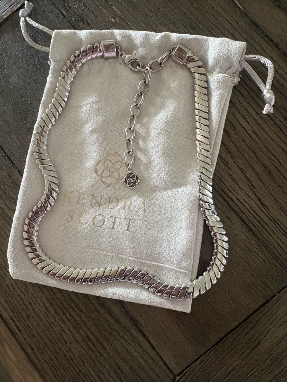 Kendra Scott Silver Chain Necklace - Picture 3 of 3
